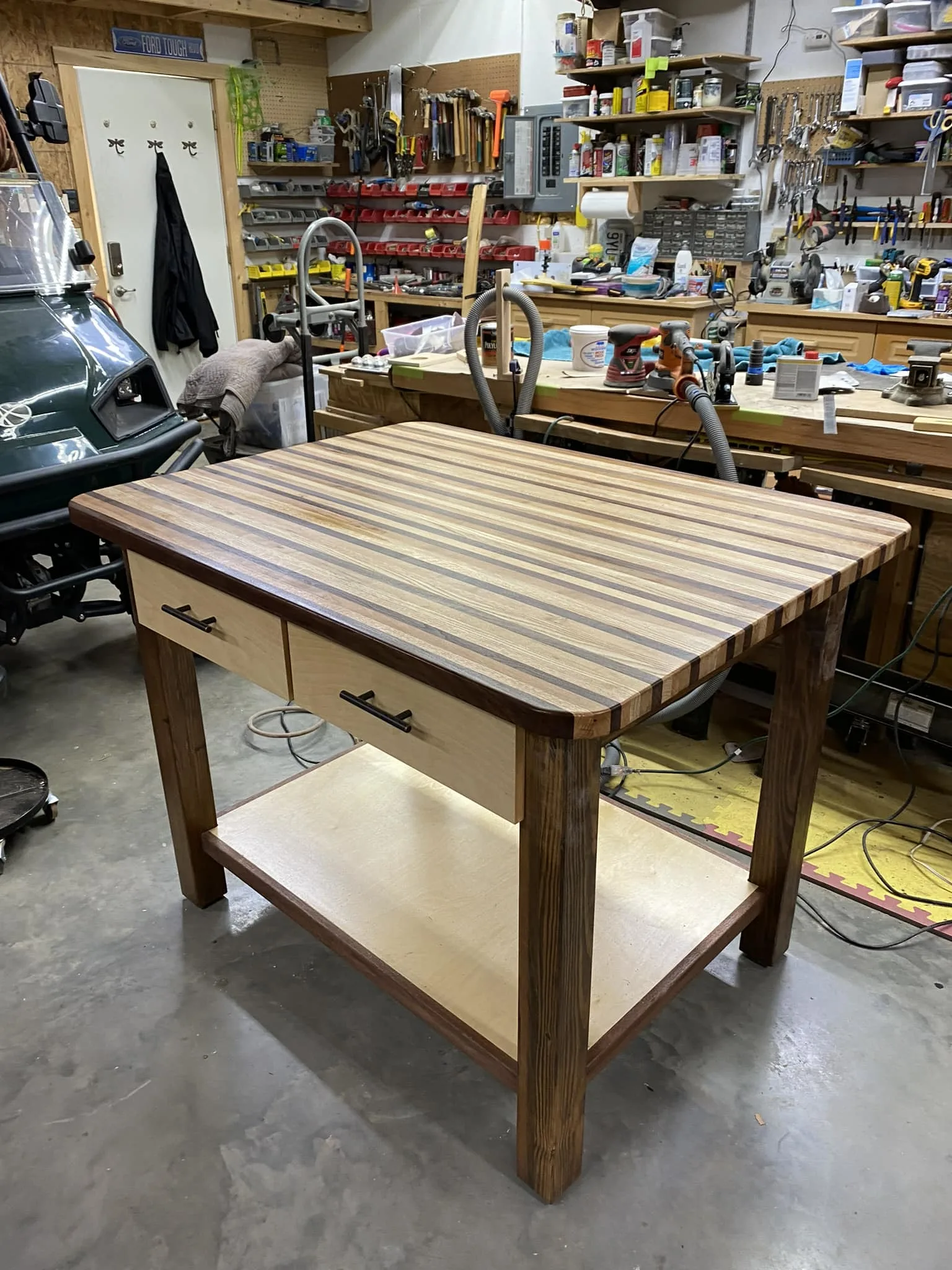 Handmade Workshop Desk